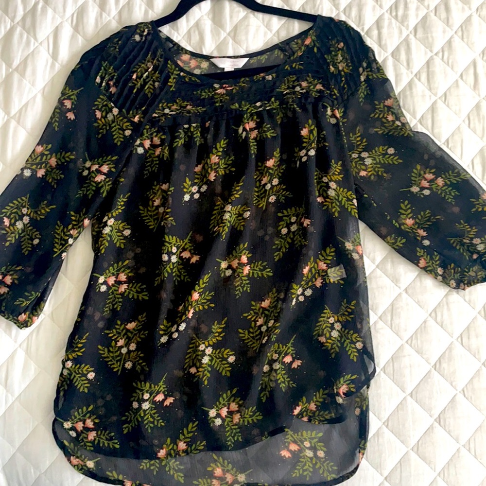 Sheer blouse